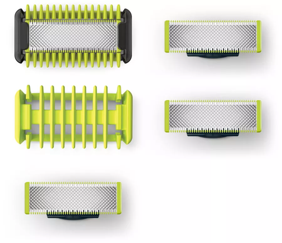 פיליפס רביעיית סכיני גילוח לפנים ולגוף Philips OneBlade