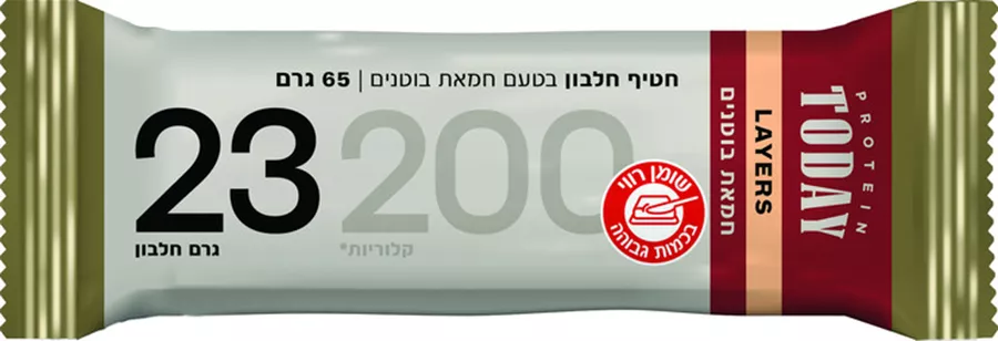 טודיי חטיף חלבון בטעם חמאת בוטנים Today