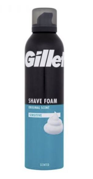 ג'ילט קצף גילוח לעור רגיש Gillette