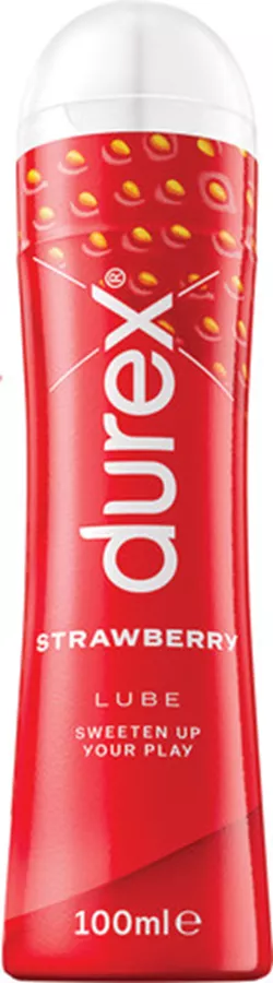 ג'ל סיכוך דורקס Durex Play בטעם וריח תות 100 מ