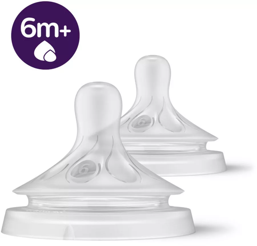 אוונט פטמות נטורל ריספונס +6M שלב 6 Avent