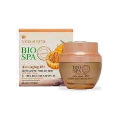 קרם יום אנטי אייגינג מעושר בשמן דלעת Sea Of Spa SPF15