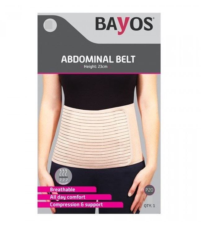 ביוס חגורת בטן אוורירית מידה Bayos XXL