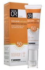 ד"ר עור SUN & GLOW סרום הגנה אנטי אייג'ינג Dr OR SPF50