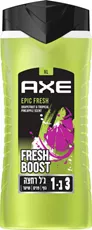 אקס ג'ל רחצה לגבר 3 ב-1 אפיק פרש AXE