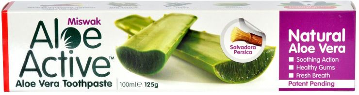 אלו אקטיב משחת שיניים מיסוואק Aloe Active