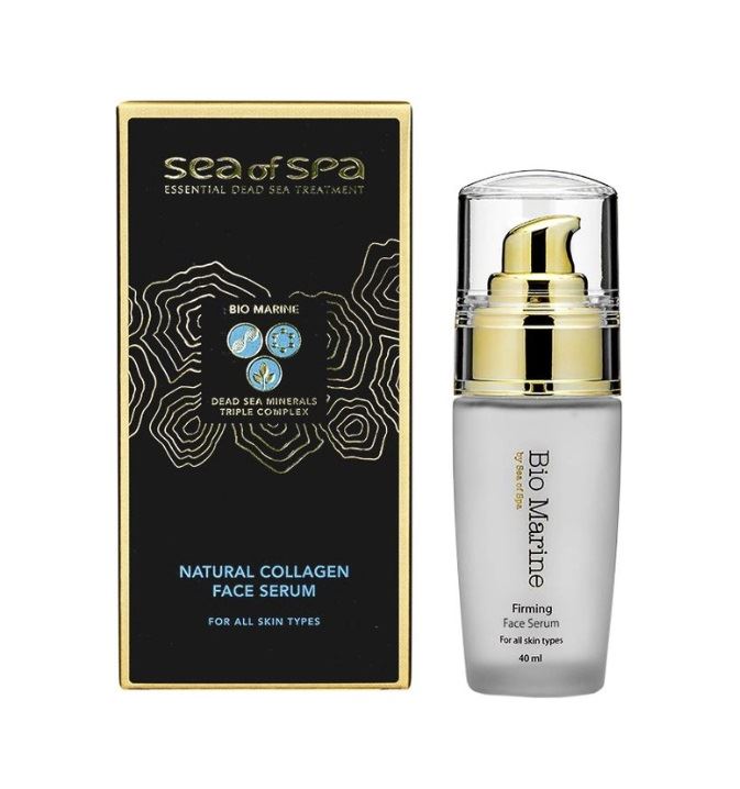 סרום פנים קולגן טבעי Sea Of Spa
