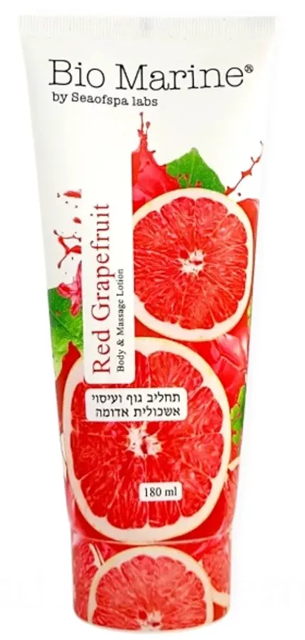 ביו מארין קרם גוף ועיסוי אשכולית אדומה Sea of Spa Bio Marine