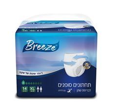 תחתונים סופגים לבריחת שתן Breeze XL