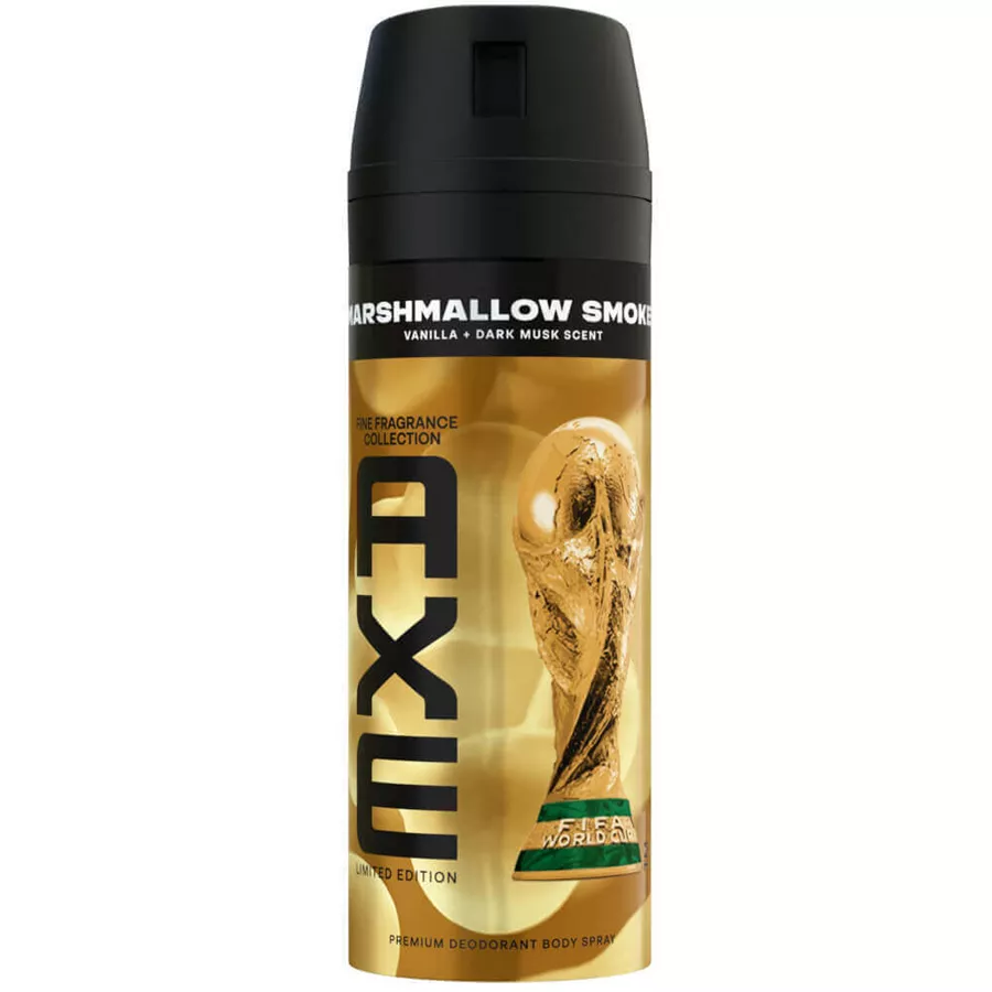 אקס דאודורנט פרימיום בודי ספריי מרשמלו סמוק AXE