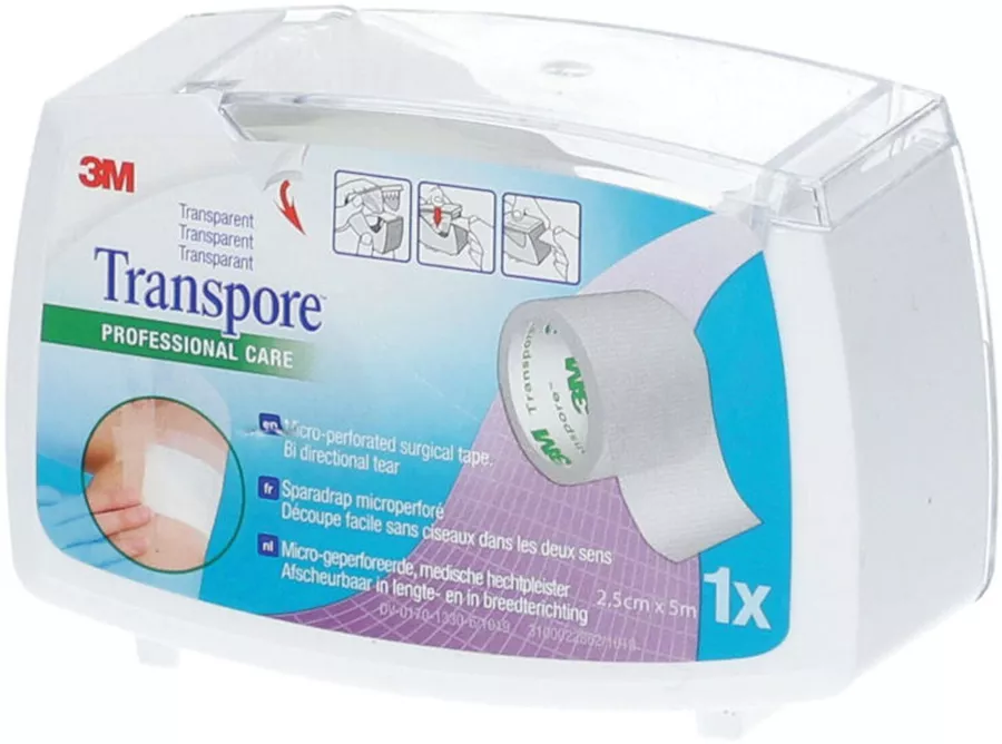 נקסקר טרנספור טייפ רפואי שקוף Nexcare 3M