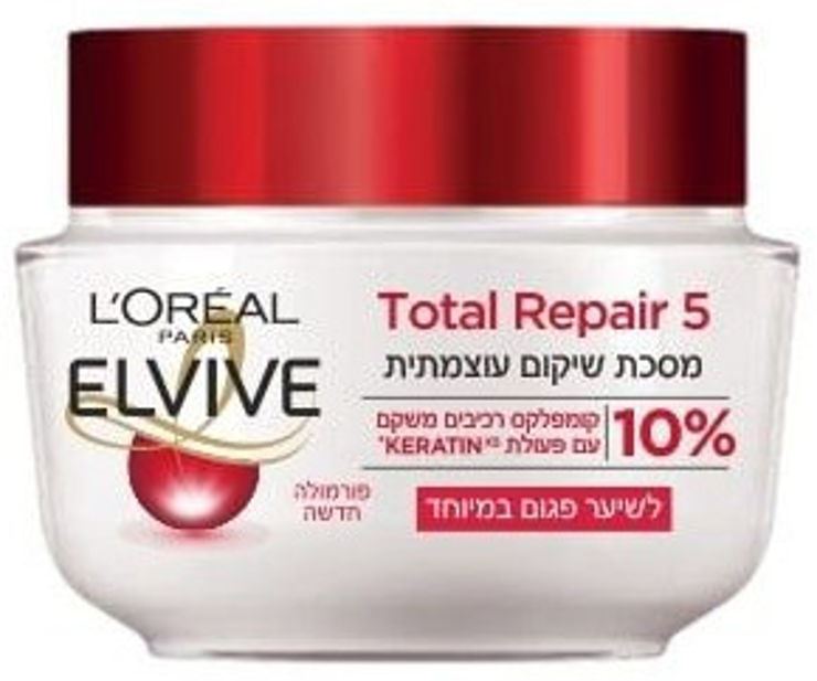 ​​​​​​​לוריאל אלביב מסכה משקמת לשיער פגום וחסר חיוניות Loreal