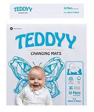 טדי משטח החתלה חד פעמי לתינוק 60X60 ס"מ  TEDDY
