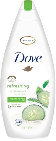 דאב תחליב רחצה מלפפון ותה ירוק Dove