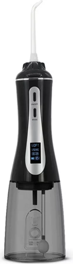 פרש גאמס סילון מים דנטלי נטען בצבע שחור Fresh Gums SMART