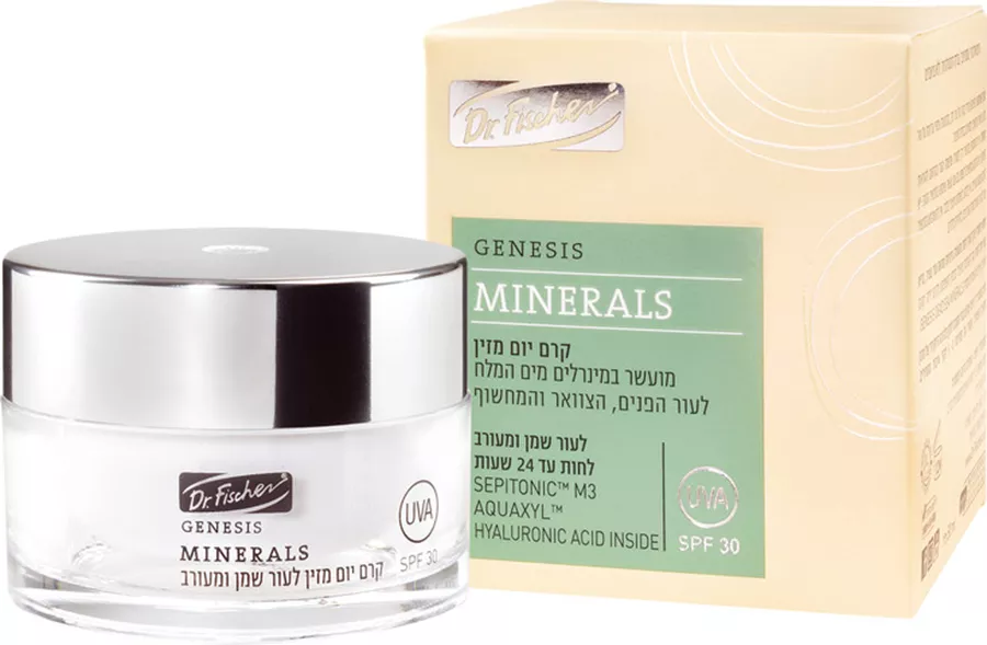 ג'נסיס קרם יום מזין לעור שמן ומעורב GENESIS MINERALS
