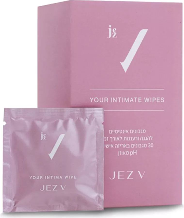 מגבונים אינטימיים Jez v Your Intima Wipes