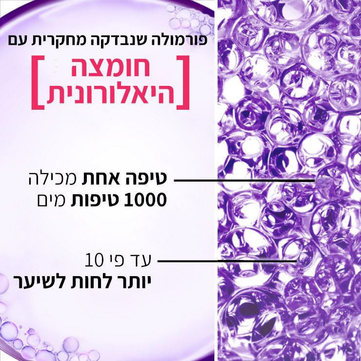 אלביב מסכה לשיער עם חומצה היאלורונית ללחות אינטנסיבית Elvive