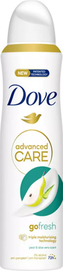 דאב דאודורנט ספריי אגס ואלוורה Dove