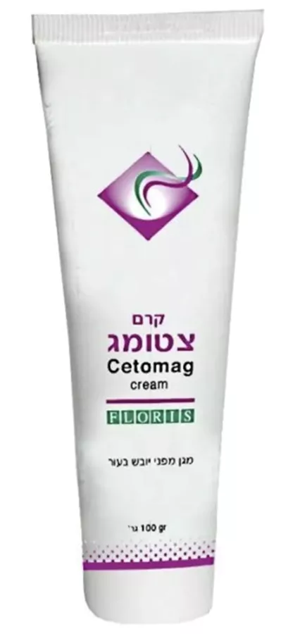 קרם צטומג מגן מפני יובש בעור פלוריש 100 גרם CETOMAG CREAM