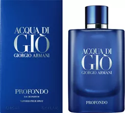 בושם לגבר אקווה דה ג’יו פרופונדו125 מל א.ד.פ Giorgio Armani