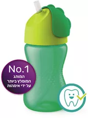 אוונט כוס עם קש לגיל 12+ 300 מ"ל (בנים) Avent