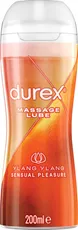 דורקס ג'ל סיכוך 2 ב- 1 מסאג' ילנג ילנג Durex