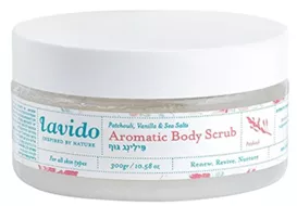 לבידו פילינג גוף ארומתרפי פטשולי וניל Lavido