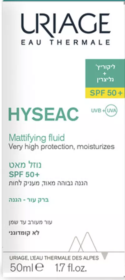אוריאז' היסאק נוזל מאט URIAGE +SPF50