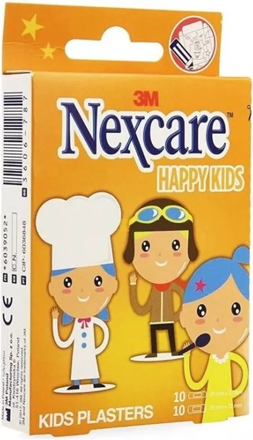 נקסקר 3M פלסטרים לילדים בעיצוב מקצועות Nexcare