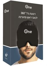 רצועת ג'ל 360 לכאבי ראש ומיגרנה (צבע ורוד)