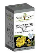 נוטרי קר נאנו שמן נר הלילה ליפוזומלי Nutri Care Nano Liposomal Evening Primrose Oil