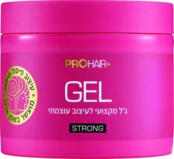 פרו הייר+ ג'ל מקצועי לעיצוב עוצמתי +PRO HAIR