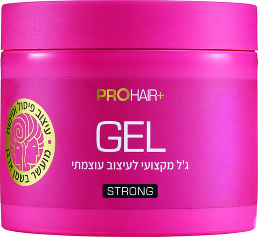 פרו הייר+ ג'ל מקצועי לעיצוב עוצמתי +PRO HAIR