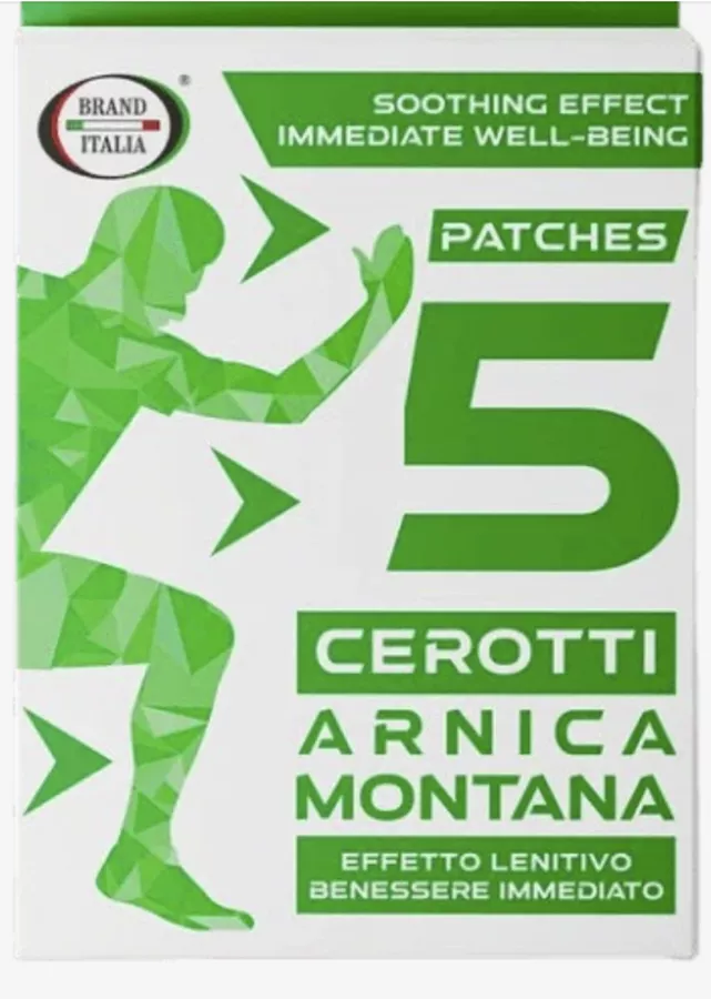 מדבקות ארניקה 5 מדבקות Arnica Patches