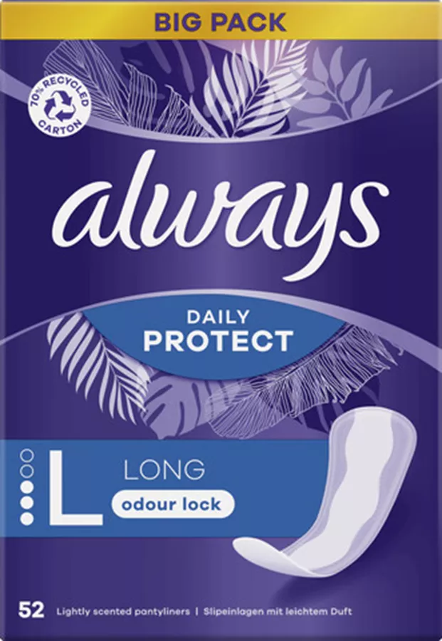אולוויז מגיני תחתון לארג' 52 יחידות Always