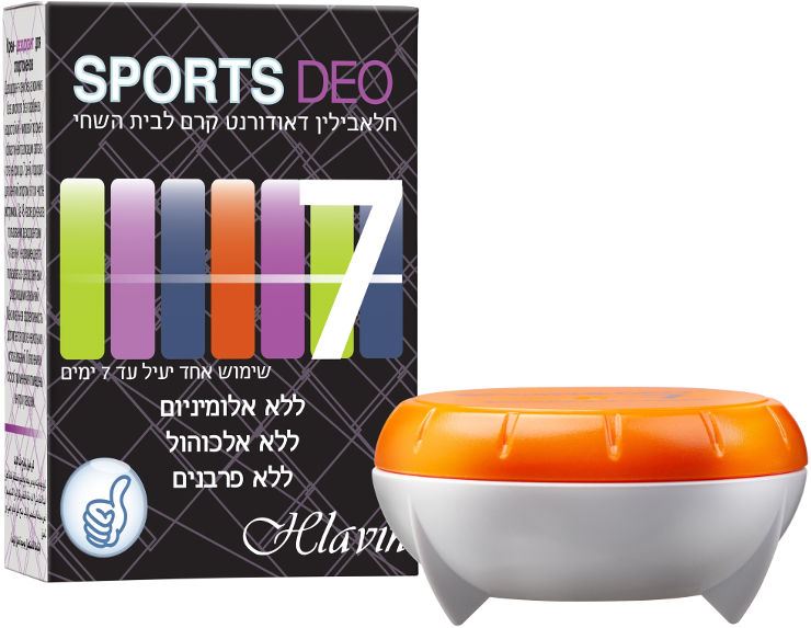 חלאבין ספורט קרם דאודורנט לבית השחי Hlavin