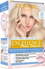 אקסלנס צבע שיער בגוון 01 בלונד אולטרה בהיר Excellence