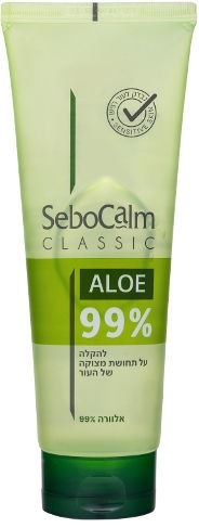 סבוקלם קלאסיק ג'ל הרגעה אלוורה 99% SeboCalm