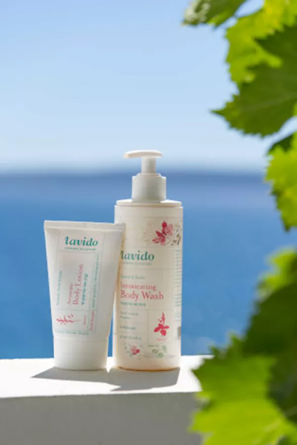 לבידו סבון גוף ארומתרפי פטשולי וניל Lavido