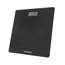 משקל אדם דיגיטלי Norditalia B 100 עם משטח זכוכית מחוסמת ומסך LCD