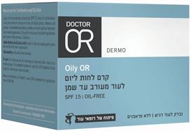 ד"ר עור קרם לחות ליום לעור מעורב עד שמן DR OR SPF15