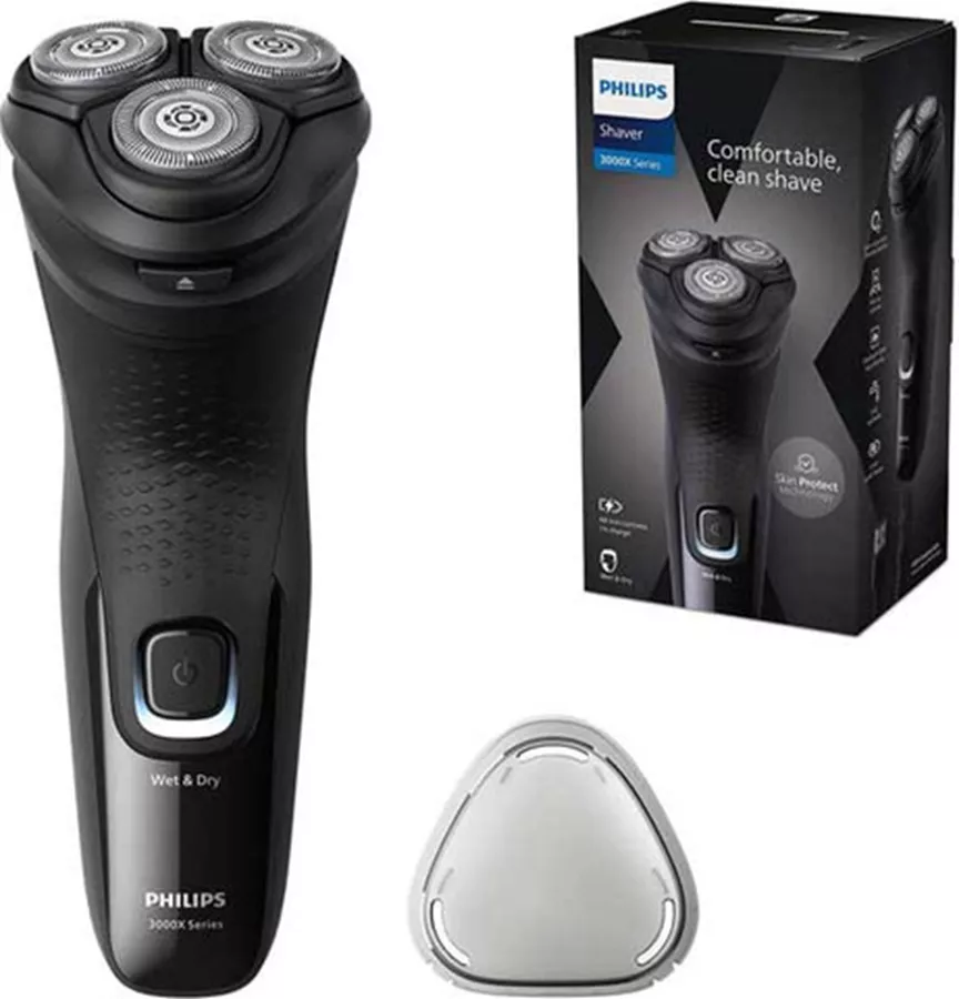 מכונת גילוח יבש/רטוב פיליפס דגם Philips Shaver Series 3000 X3021
