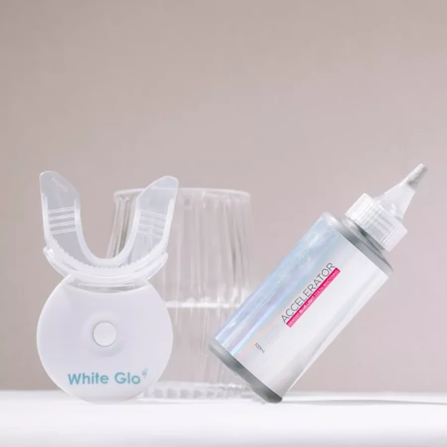 ערכת הלבנה באמצעות אור כחול White Glo