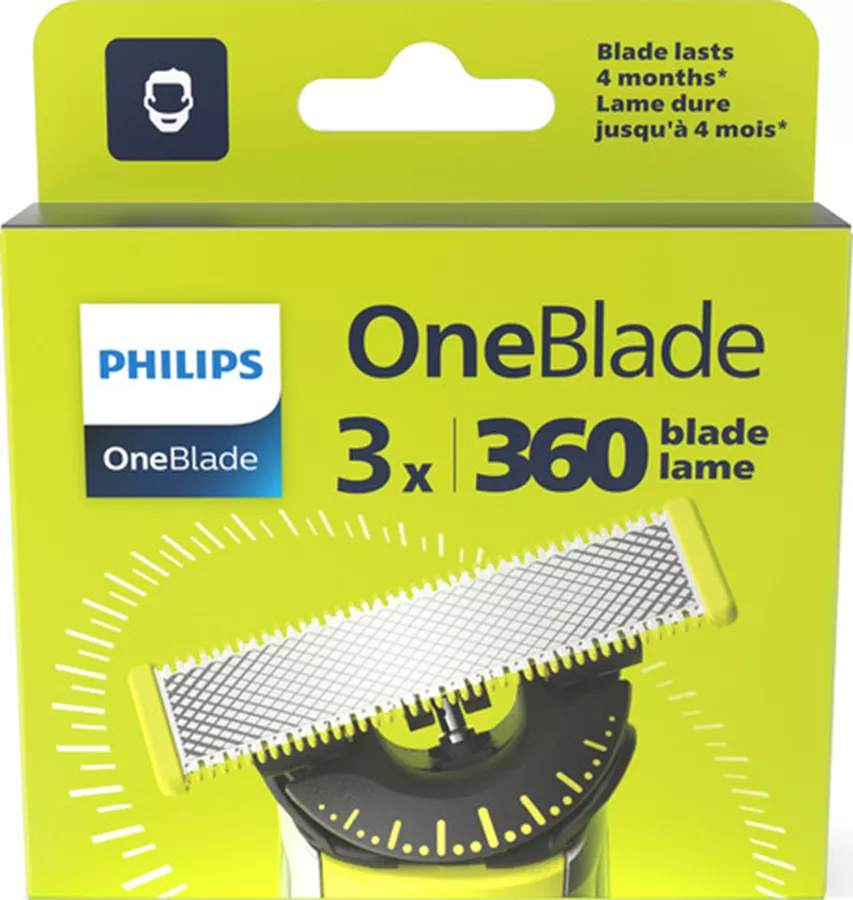 פיליפס סכיני גילוח למכשיר 360 Philips OneBlade