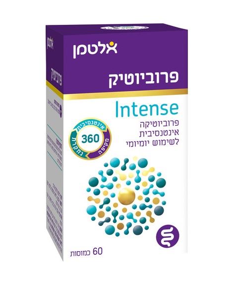 אלטמן פרוביוטיק אינטנס 60 כמוסות Altman Probiotic Intense