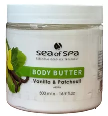 חמאת גוף פצ'ולי וניל Sea Of Spa