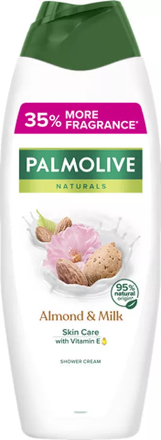 פלמוליב נטורלס תחליב רחצה שקדים וחלב 750 מ