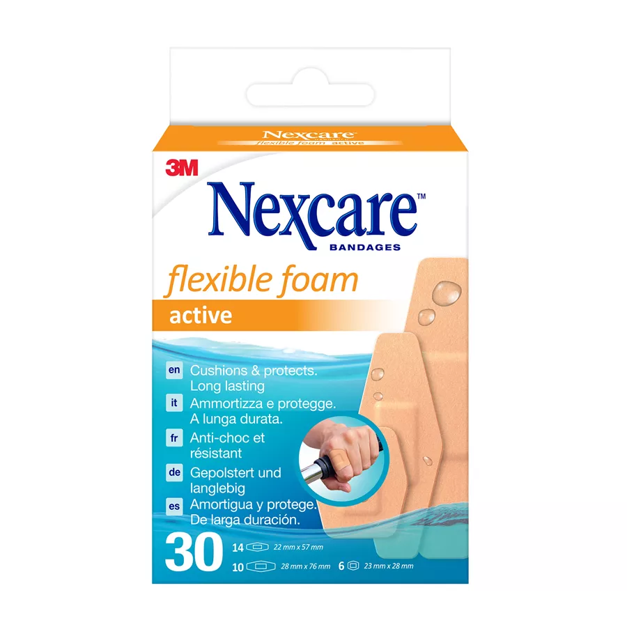 נקסקר פלסטר אקטיב מעורב Nexcare Active