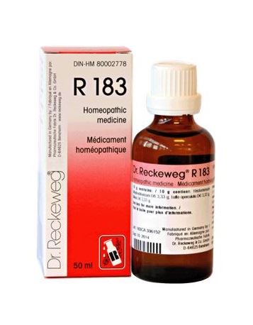 R183 טיפות - דר. רקווג - לטיפול במקרים ותסמינים של אלרגיה 50 מ